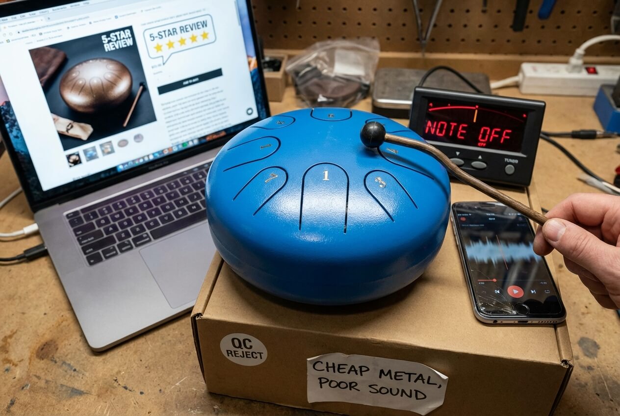 Cheap vs quality tongue drum comparison